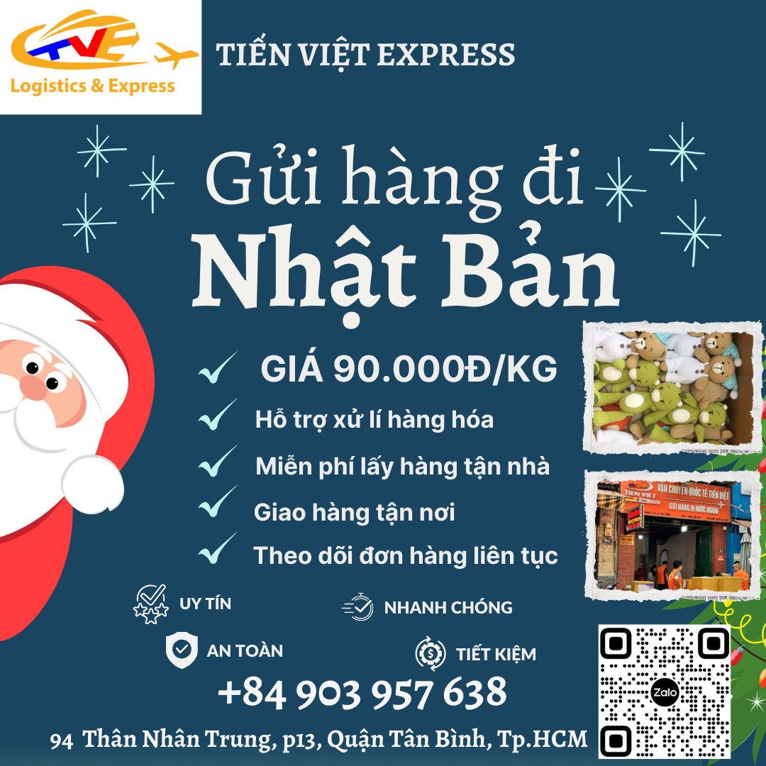 Gửi hàng đi Nhật Bản
